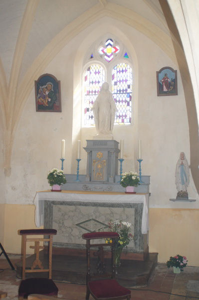 Autel de l'église de Saint Germain de Montbron